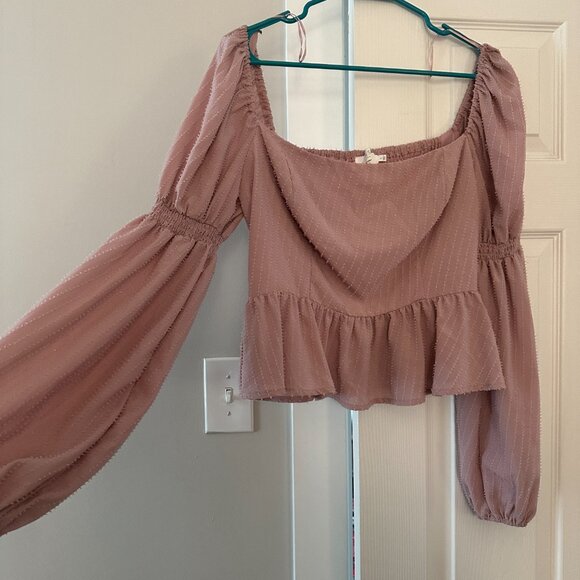 ASTR the Label Pink Blouse - Picture 2 of 4